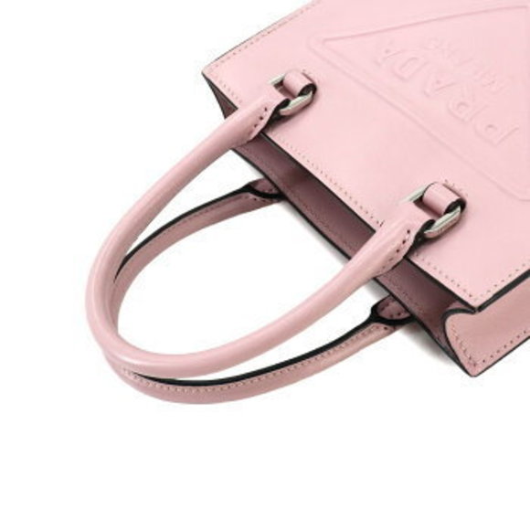 PRADA Shoulder Bag leather pink - Picture 5 of 8